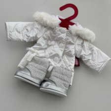Зимний комплект «Серебро» для кукол Liitle kidz 36 см.