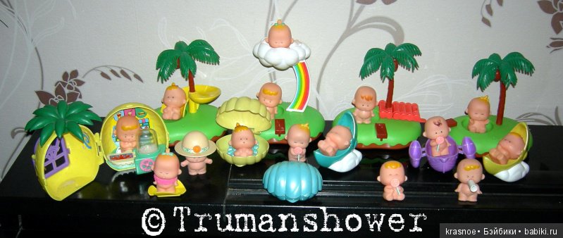 Пупсик Bikinis от Tomy 1991года и медвежата того же производителя (фото 4)