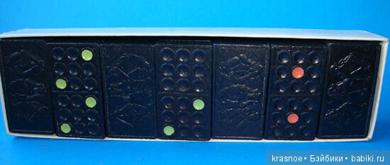 Во что мы с куклами играем? Во все! Домино. Немецкий винтаж (фото 3)