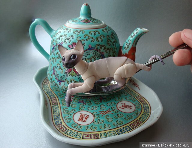 Сиам от Олеум и китайский винтажный сервиз (фото 4)