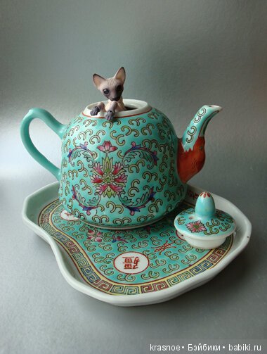 Сиам от Олеум и китайский винтажный сервиз (фото 3)