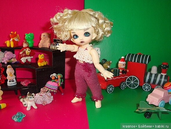 Во что мы с куклами играем? Во все! Игрушки для мелких