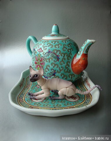 Сиам от Олеум и китайский винтажный сервиз (фото 2)