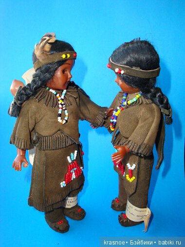 Carlson Dolls. Винтаж. Индейцы (фото 6)