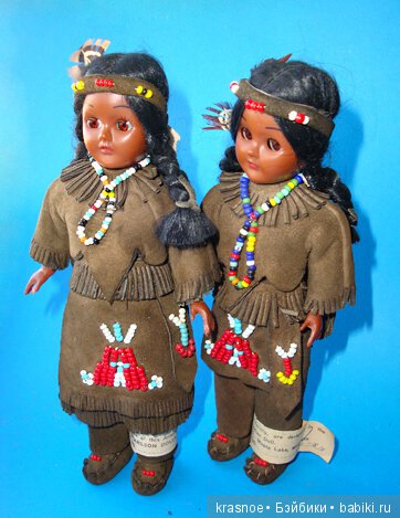 Carlson Dolls. Винтаж. Индейцы (фото 4)