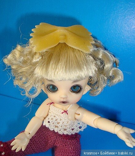 Во что мы с куклами играем? Во все! Если эльфёнка просит бантики (фото 3)