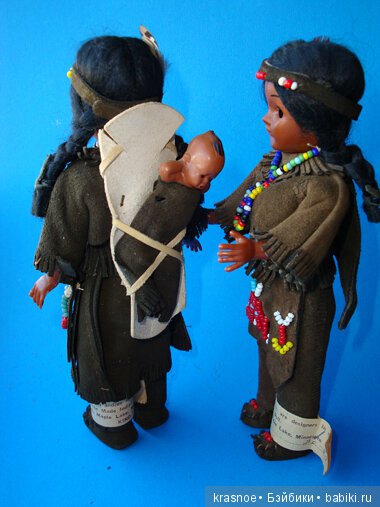 Carlson Dolls. Винтаж. Индейцы (фото 7)