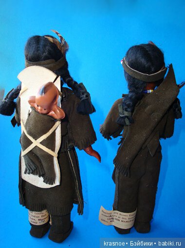 Carlson Dolls. Винтаж. Индейцы (фото 5)