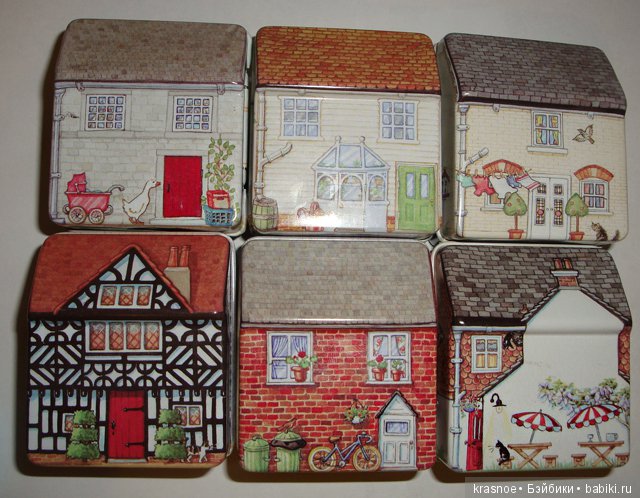 Жесть! Коллекционные коробочки-домики от Dana Kubick и от чая до кучи (фото 2)
