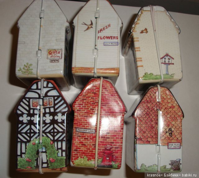 Жесть! Коллекционные коробочки-домики от Dana Kubick и от чая до кучи (фото 3)