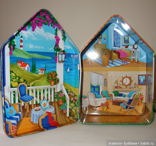 Жесть! Коллекционные коробочки-домики от Dana Kubick и от чая до кучи