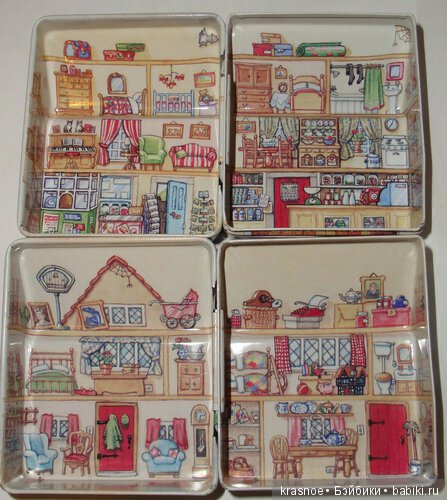 Жесть! Коллекционные коробочки-домики от Dana Kubick и от чая до кучи (фото 5)
