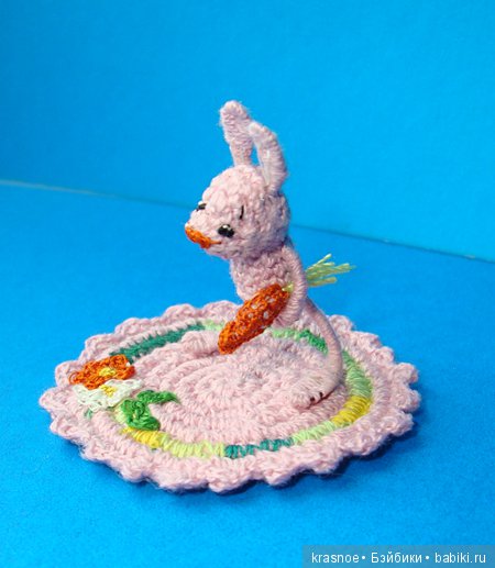 Микро. Заяц Люсик. Связано мною (фото 2)