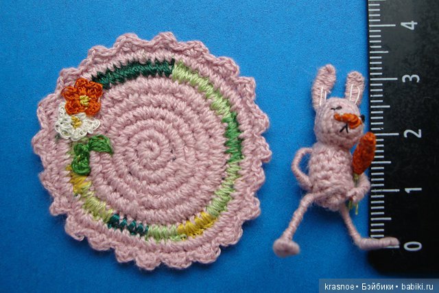 Микро. Заяц Люсик. Связано мною (фото 5)