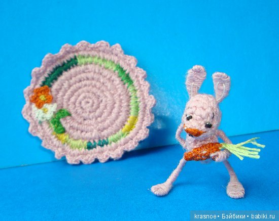 Микро. Заяц Люсик. Связано мною (фото 4)