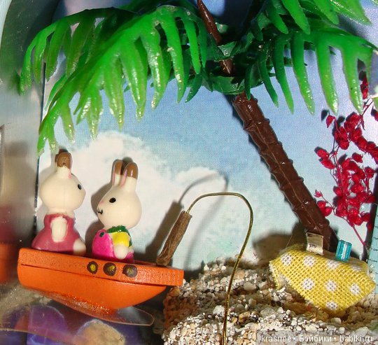 Жесть! Коллекционные коробочки-театры. Тропический остров