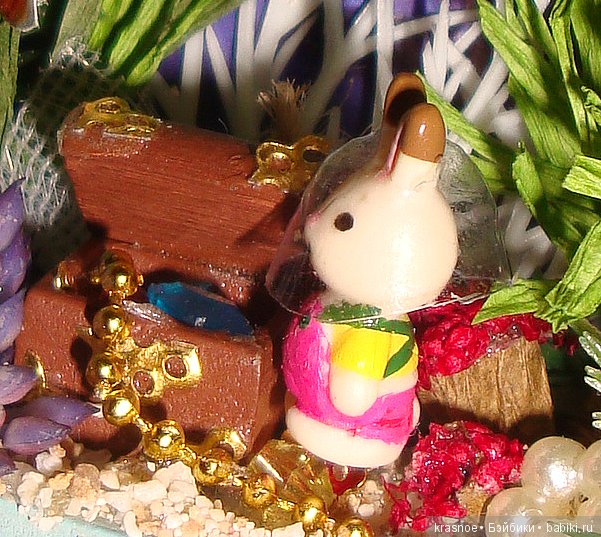 Жесть! Коллекционные коробочки-театры. Тропический остров