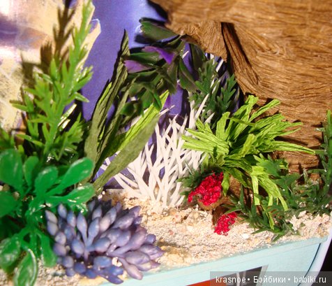 Жесть! Коллекционные коробочки-театры. Тропический остров