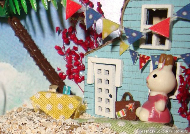 Жесть! Коллекционные коробочки-театры. Тропический остров