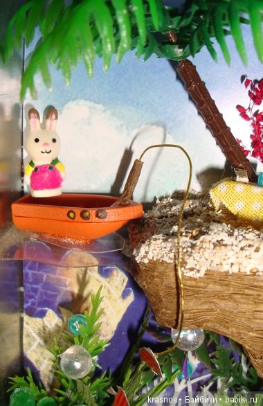 Жесть! Коллекционные коробочки-театры. Тропический остров