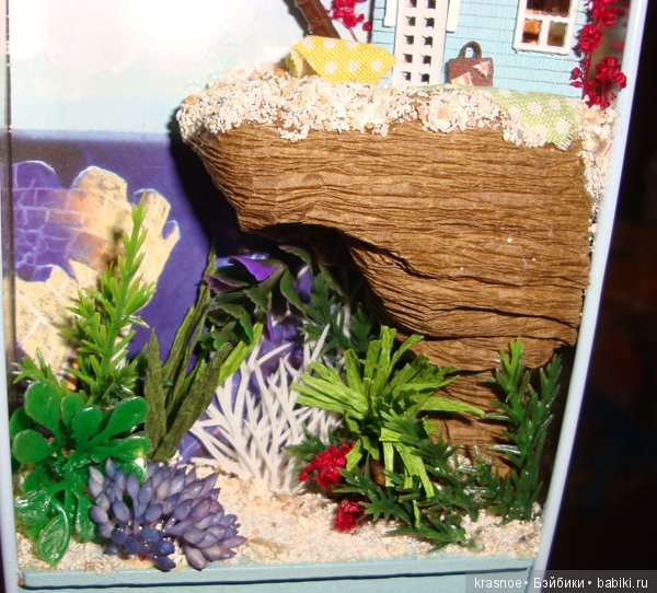 Жесть! Коллекционные коробочки-театры. Тропический остров