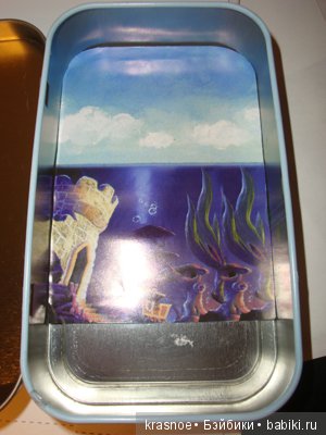 Жесть! Коллекционные коробочки-театры. Тропический остров (фото 8)