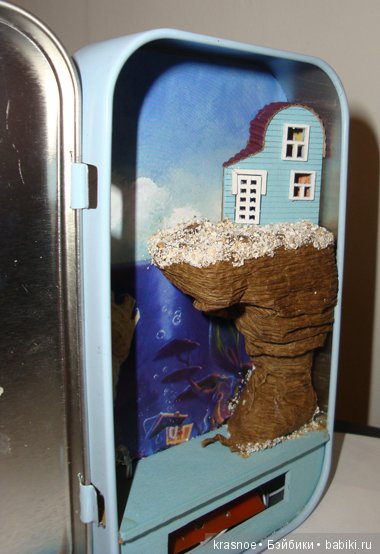 Жесть! Коллекционные коробочки-театры. Тропический остров