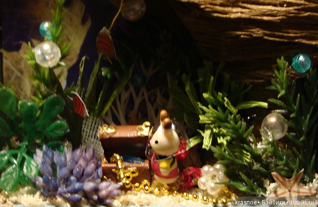 Жесть! Коллекционные коробочки-театры. Тропический остров