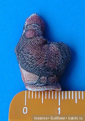 Миниатюры своими руками. Подушка кухонная (фото 2)