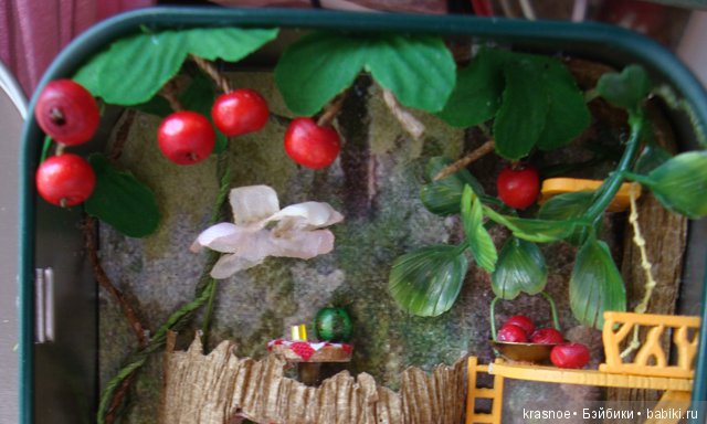 Жесть! Коллекционные коробочки-театры. Дача