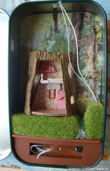 Жесть! Коллекционные коробочки-театры. Дача