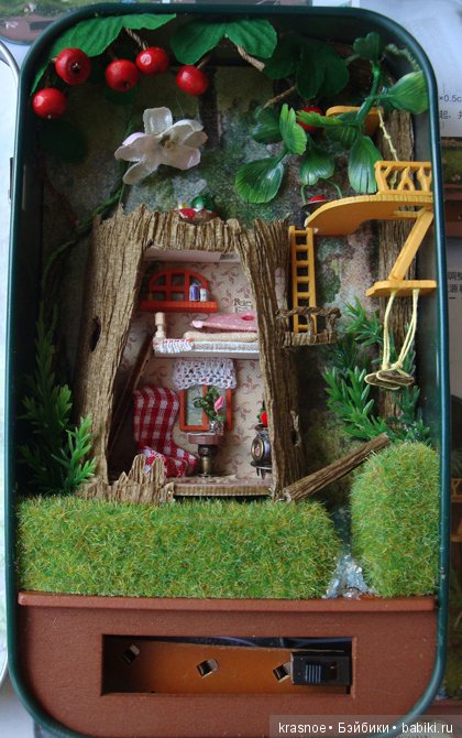 Жесть! Коллекционные коробочки-театры. Дача