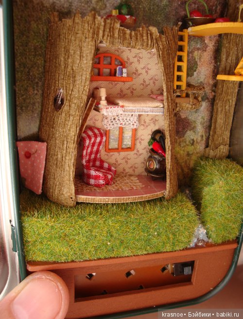 Жесть! Коллекционные коробочки-театры. Дача