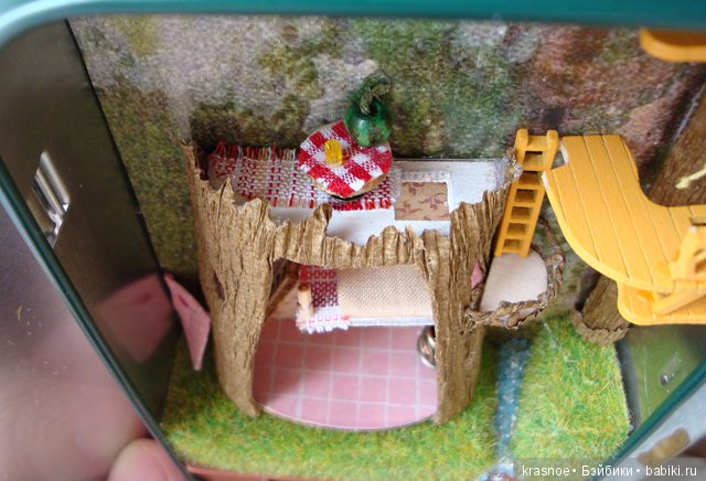 Жесть! Коллекционные коробочки-театры. Дача