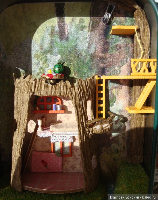 Жесть! Коллекционные коробочки-театры. Дача