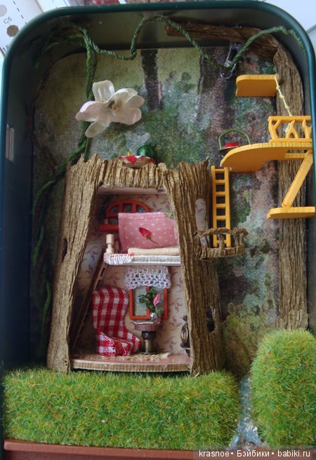 Жесть! Коллекционные коробочки-театры. Дача