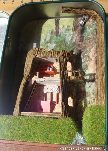 Жесть! Коллекционные коробочки-театры. Дача