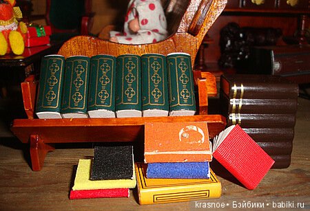 Хомячества. Книжное — Аксессуары для кукол своими руками: идеи (фото 4)