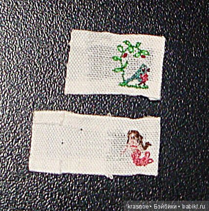 Микро. Вышивка — Аксессуары для кукол своими руками: идеи (фото 4)
