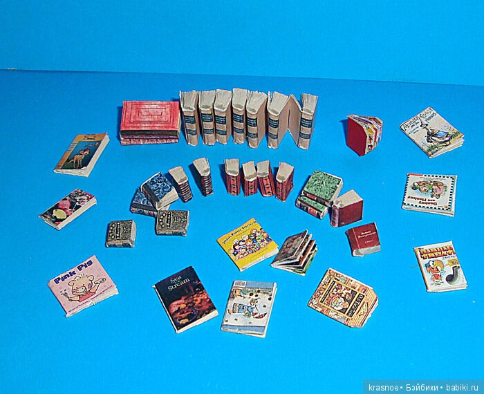 Хомячества. Книжное — Аксессуары для кукол своими руками: идеи