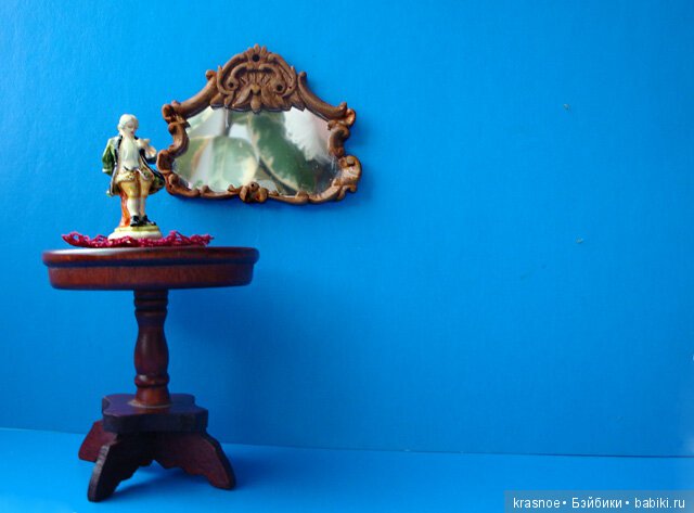Миниатюры своими руками. Барочное зеркало (фото 5)