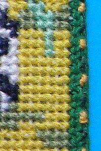 Коврик детский с винтажным немецким рисунком крестом (фото 2)