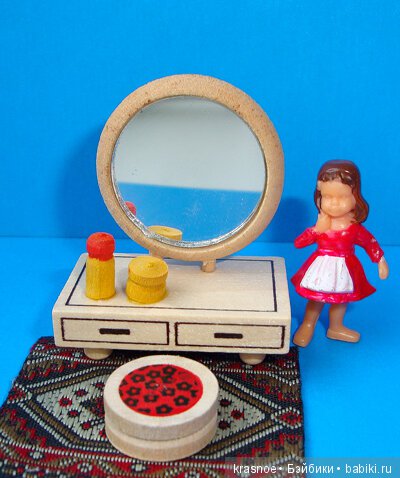 Во что мы с куклами играем? Во все! Японская деревянная миниатюра (фото 2)