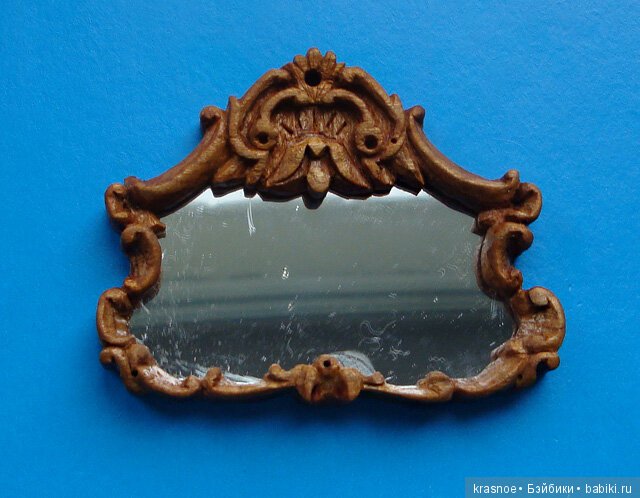 Миниатюры своими руками. Барочное зеркало