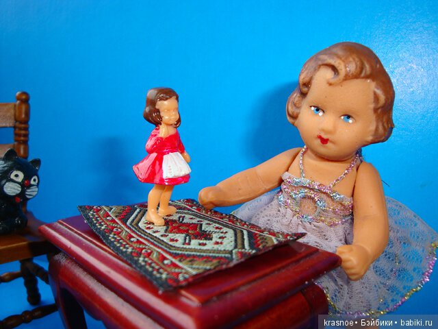 Во что мы с куклами играем? Во все! Японская деревянная миниатюра (фото 4)