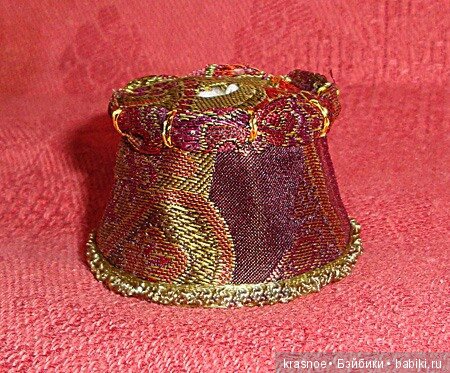 Абажур 1х12 по всем правилам. Миниатюра своими руками