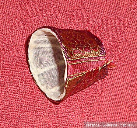 Абажур 1х12 по всем правилам. Миниатюра своими руками