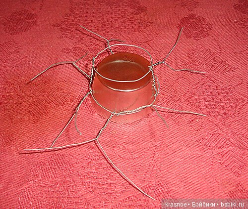 Абажур 1х12 по всем правилам. Миниатюра своими руками (фото 3)