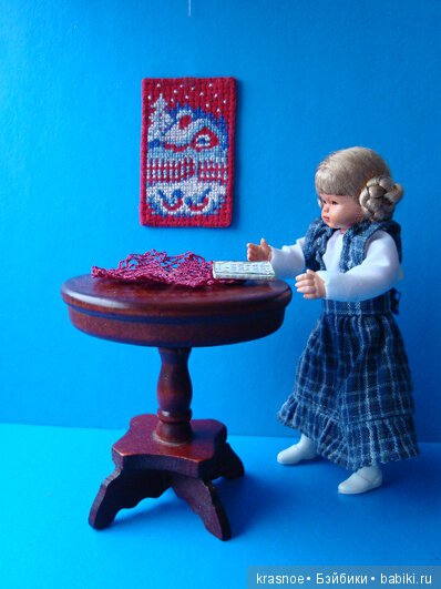 Вышитая миниатюра формата 1х12 (фото 2)