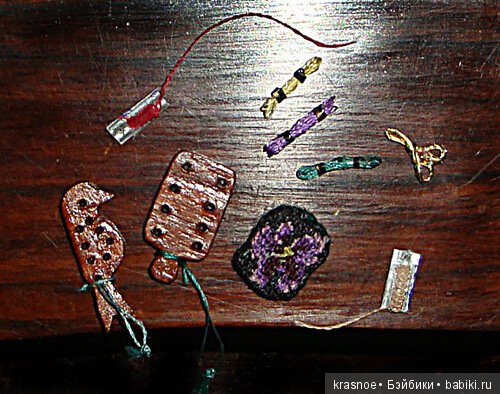 Миниатюры своими руками. Вышивальное (фото 3)